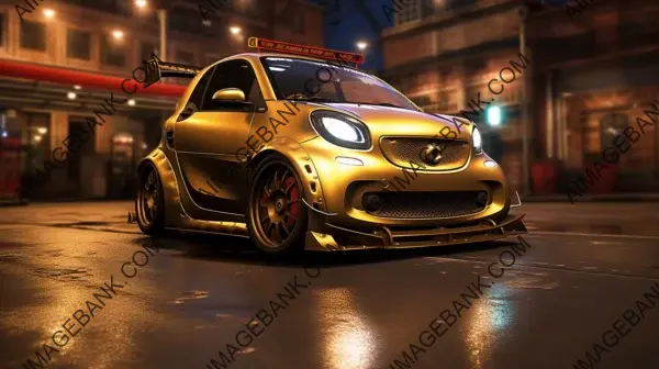 Smart Car Speed Demon Edition with Liberty Walk Mugen Body Kit