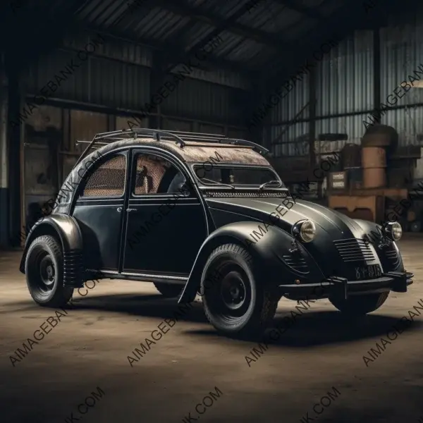 World of Cyberpunk Rebellion: Mesmerizing Citroen 2CV