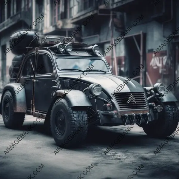 Break Free with Cyberpunk Citroen 2CV