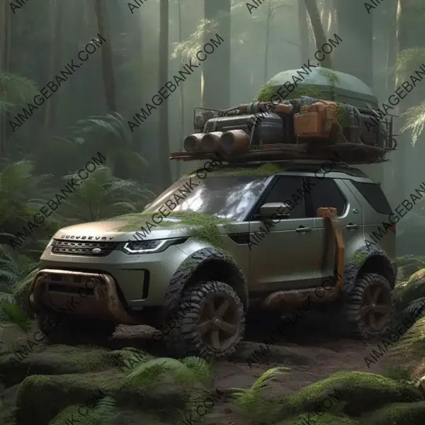 Ready for Adventure: Land Rover Discovery Render