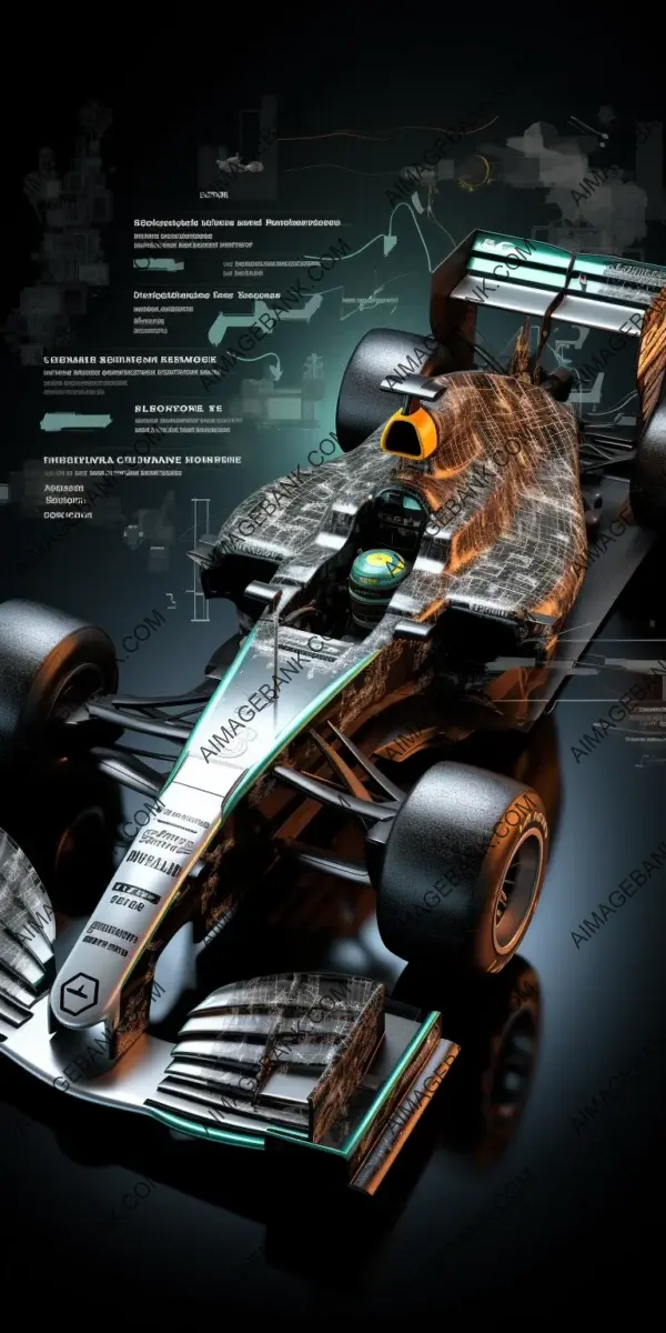 Exploring Formula Cars: Poster with Exposed View