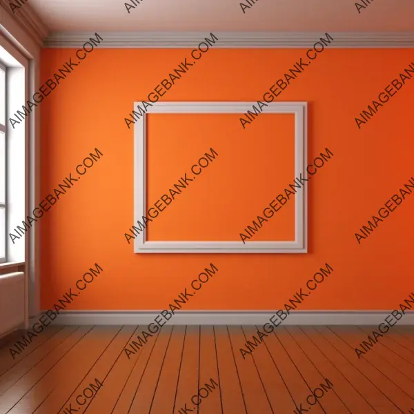 No Ray Tracing Blank Orange Wallframe