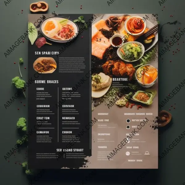 Asian Restaurant Menu: Exquisite Food Ingredients