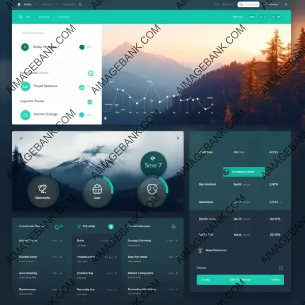 Teal Temptation: Big Table UI Design