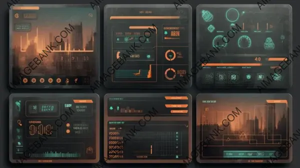 Gaming in Dystopia: Creating Highly Detailed UI Sets