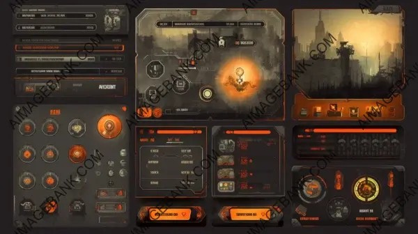 Immersive Worlds: Crafting Highly Detailed UI Sets for Dystopian Games