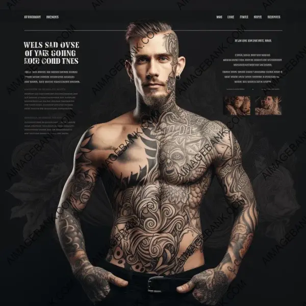 Sleek Tattoo Studio Website Design