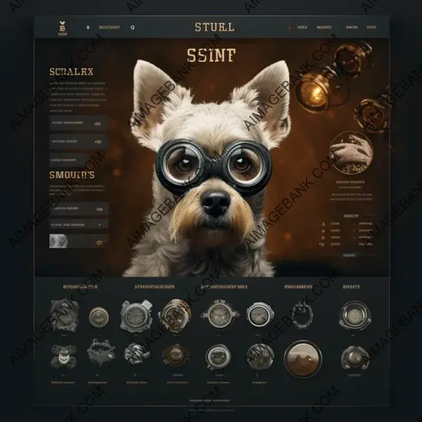 UI/UX for Pet Store Website on Shopify: 555px x 601px