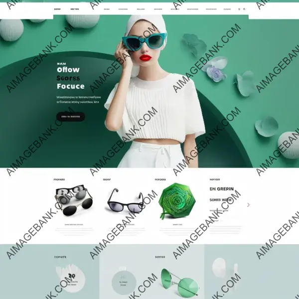 Web Template: Computer Host Technology with Fashion