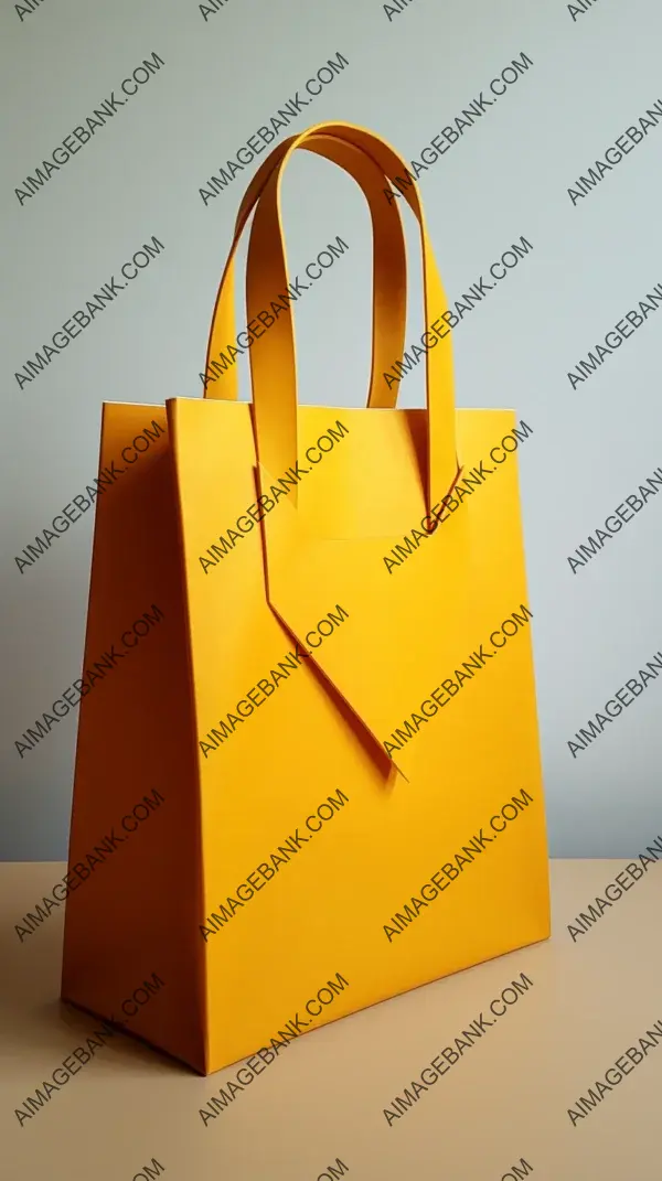 Elevate Your Style with 3D Paper Tote Bag