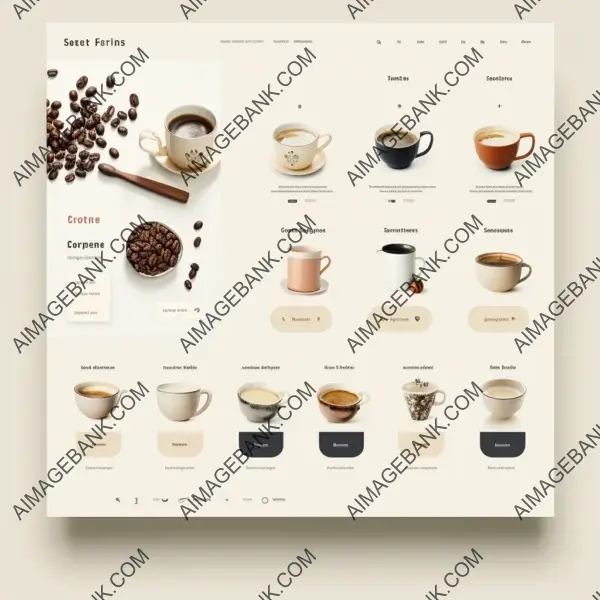 Engaging Online Page Design for Coffee Mug Sales