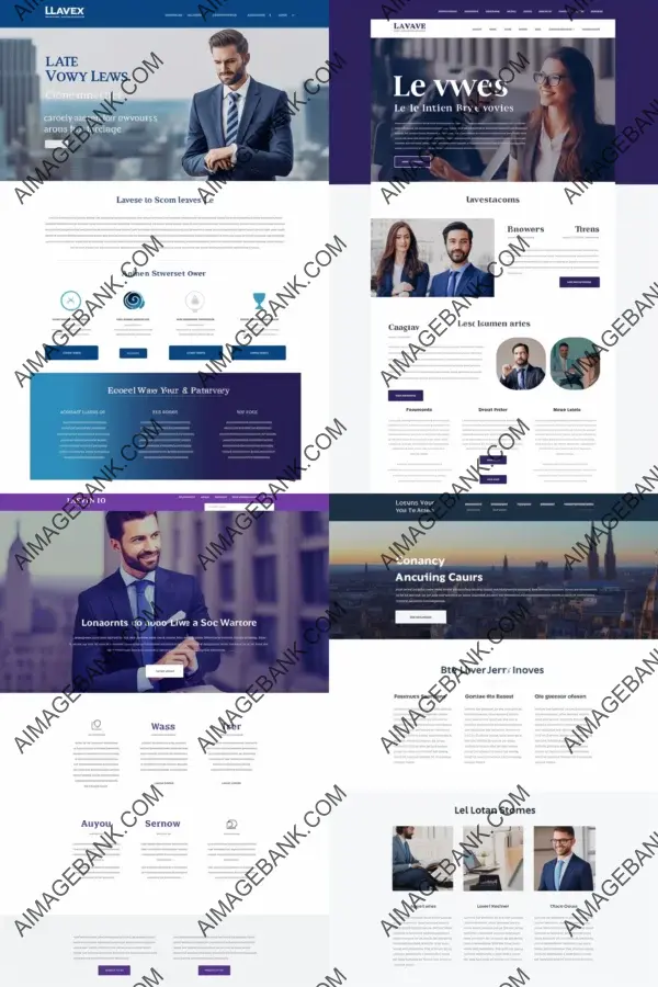 Creating an interactive landing page for a law firm&#8217;s website