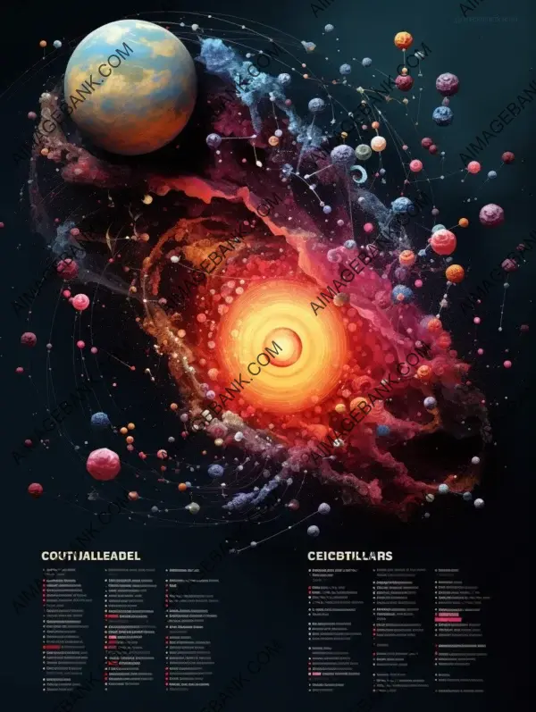 Realistic Nebula Infographic Design