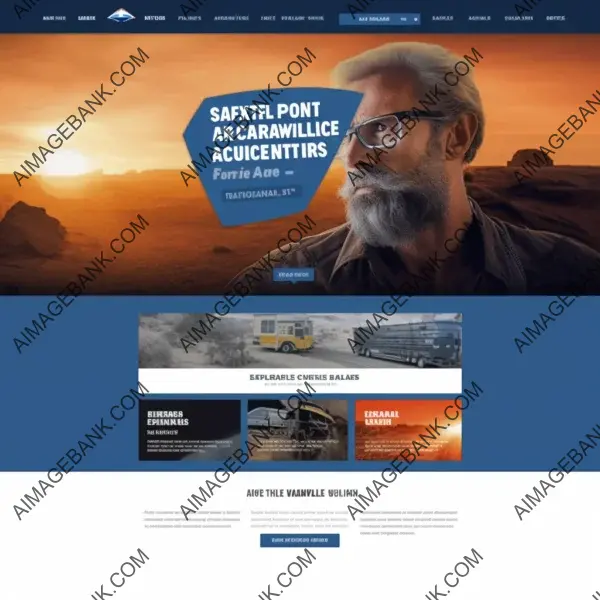 Clean Design: Trailers Website with Clear Navigation