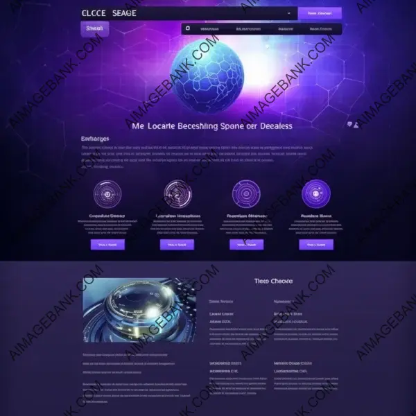 Our Technology Website Homepage Design Needed