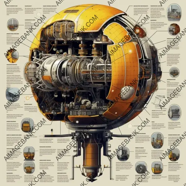 Schematic Diagram of Science Fiction Item