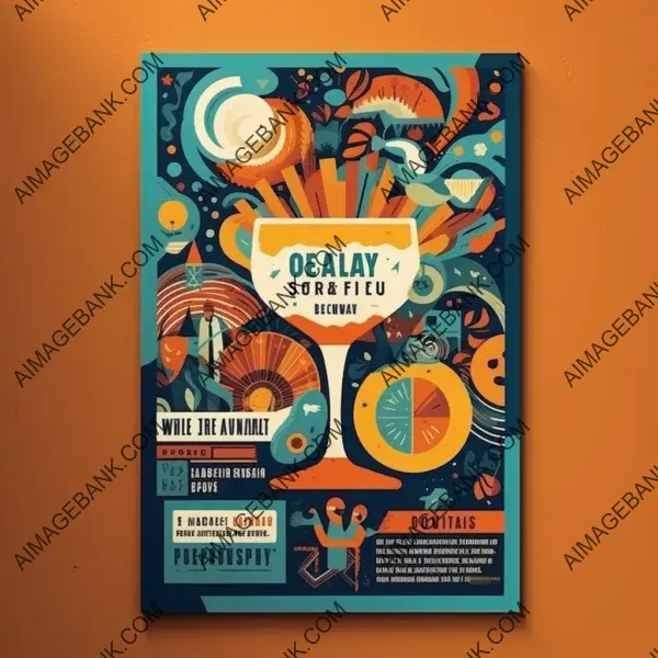 Engaging and eye-catching flyer design with a collage style