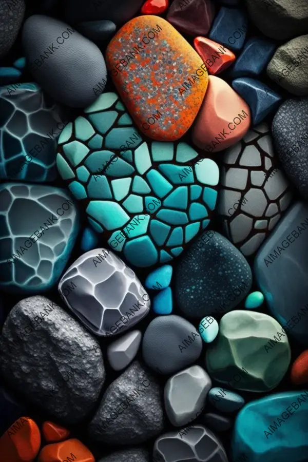 Motif-Rich Rock Pattern Adds Visual Appeal