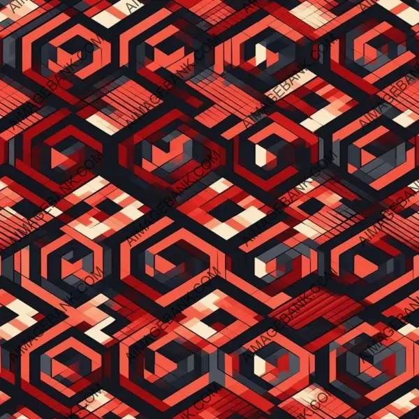 Repeatable 7D Objects: Pattern for Graphic Design