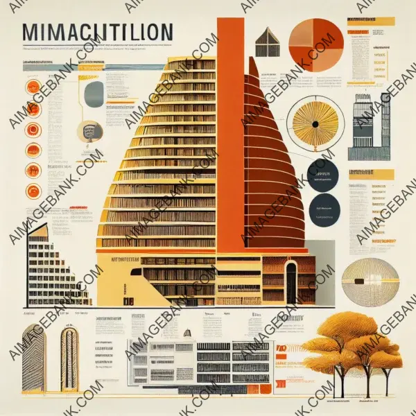 Mid-Century Infographics with 1980s Vibe