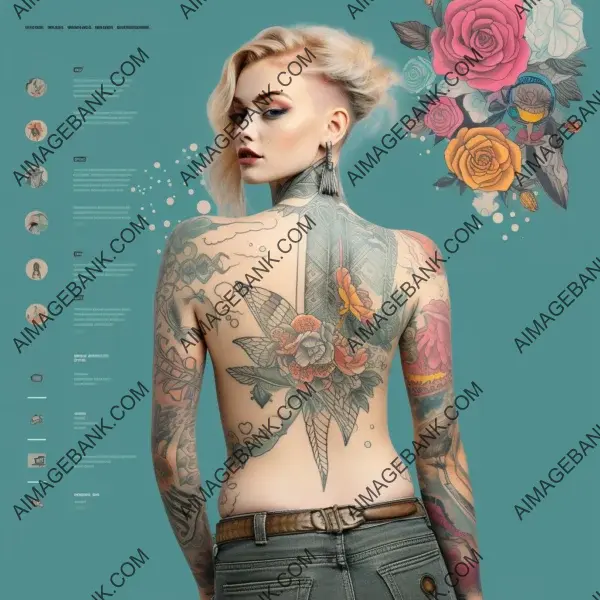 Landing Page for Trendy Tattoo Art