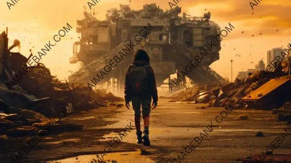 Creative and Mysterious Post-Apocalyptic Facebook Cover Image