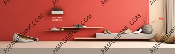 Chic Minimalist Shoe Shop Banner