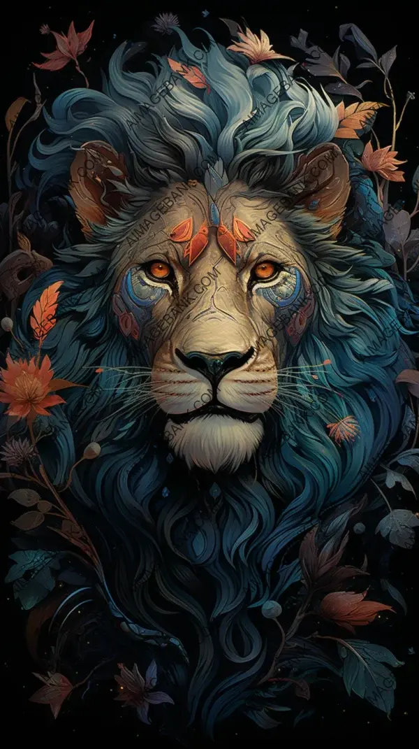 Leo zodiac phone wallpaper shines bright