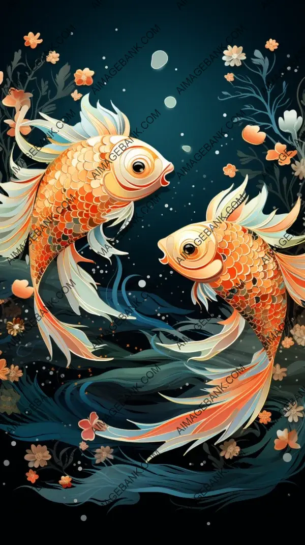 Pisces zodiac phone wallpaper designs enchantingly