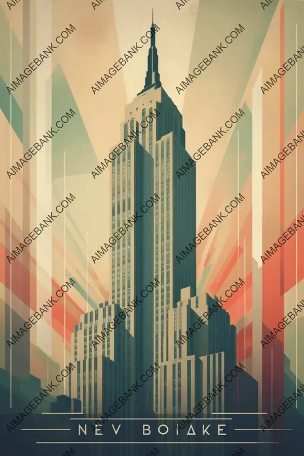 Subtly colored vintage postcards of New York