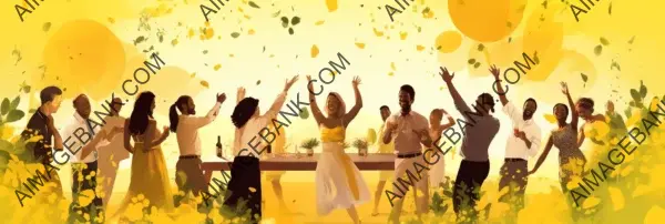 Yellow Filter adds Fun and Laughter to the Summer Party BBQ Banner