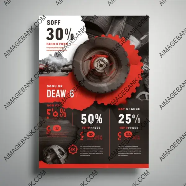 Realistic and engaging flyers with impactful statements