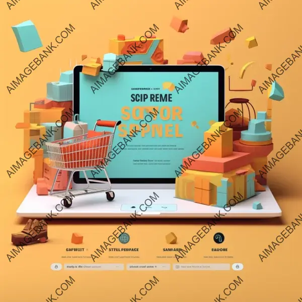 Massive Discount: Stylistic E-commerce Banner