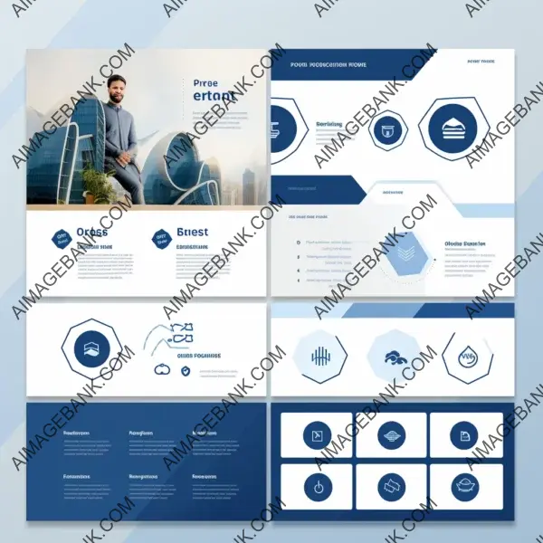 Professional Blue-Theme PowerPoint Template