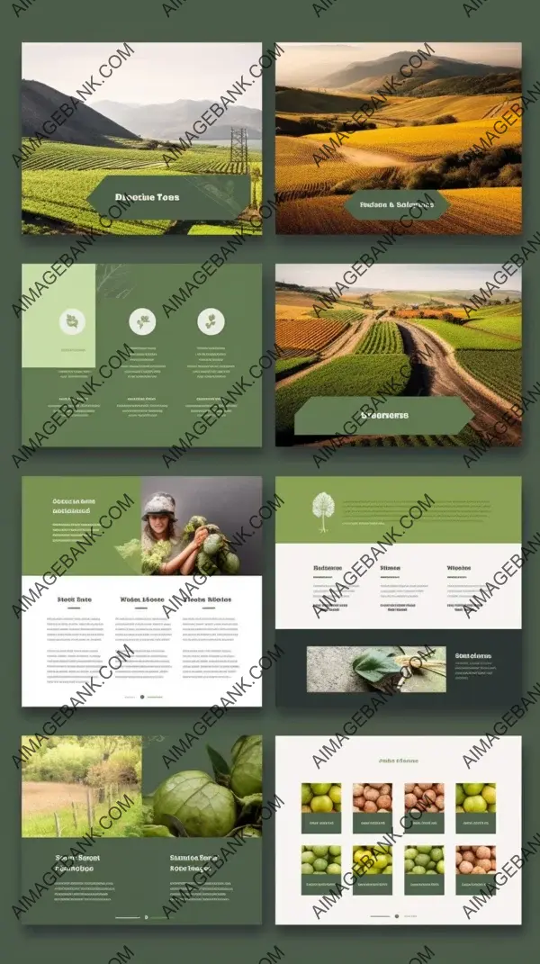 Craft a PowerPoint Layout Tailored for an Agriculture-Focused Company