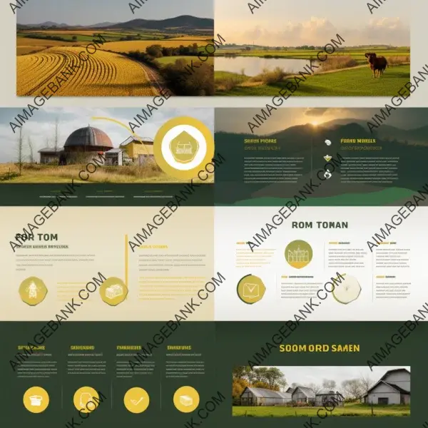 Craft a visually appealing and informative presentation for a smart farm company