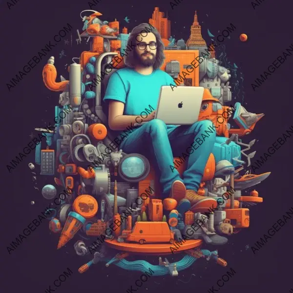 Illustration of a Coding Expert