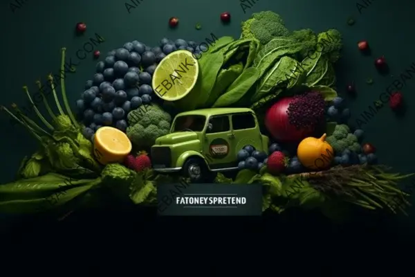 Website for fresh food delivery service with a vibrant green color scheme, reflecting a commitment to quality and freshness