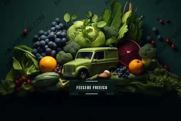 Website for fresh food delivery service using green colors to represent the freshness and quality of the offered products