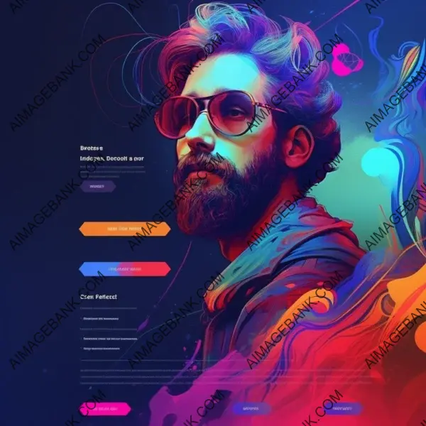 Motion Graphic Artist Landing Page