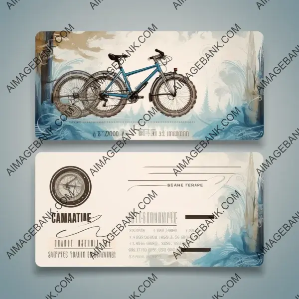 Unique Bicycle Shop Business Card Design with Style