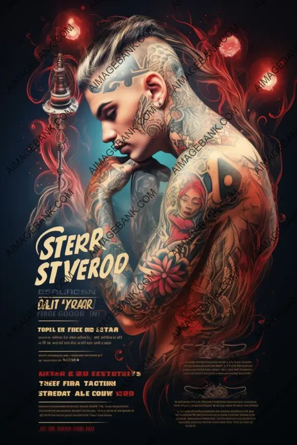 Vector Tattoo Piercing Studios Ad