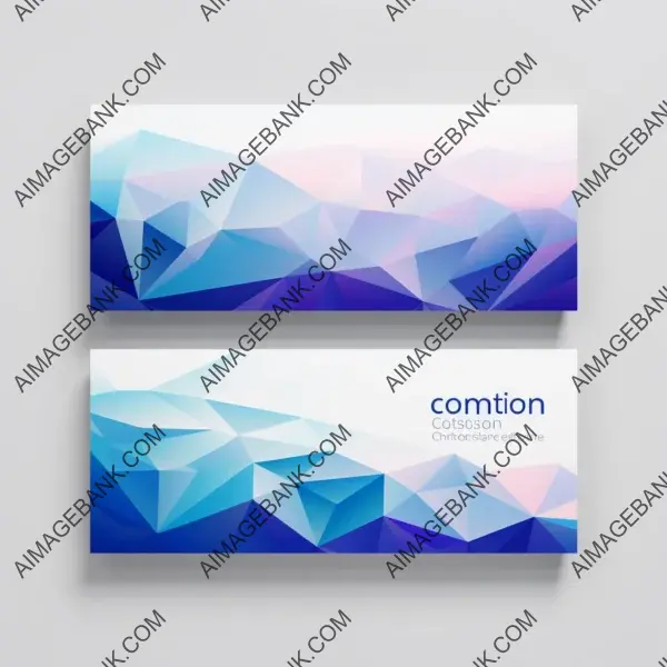 Eye-Catching Name Card Design with Isometric Laser Tech Bio 3D