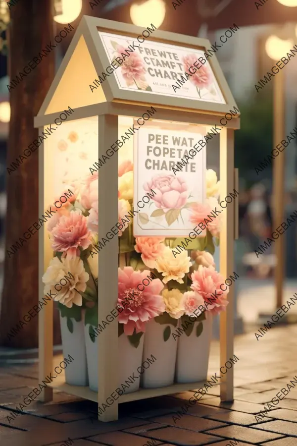 Flower Stall: Creative Texts and Labels