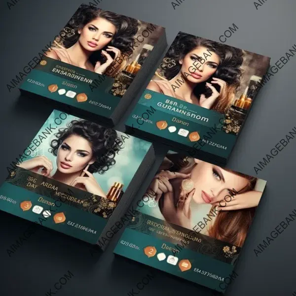 Unique and creative modern professional business card