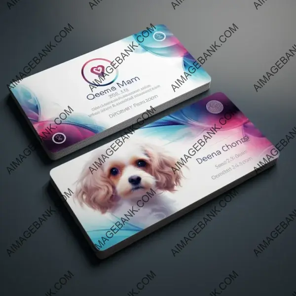 Contemporary and creative business card design