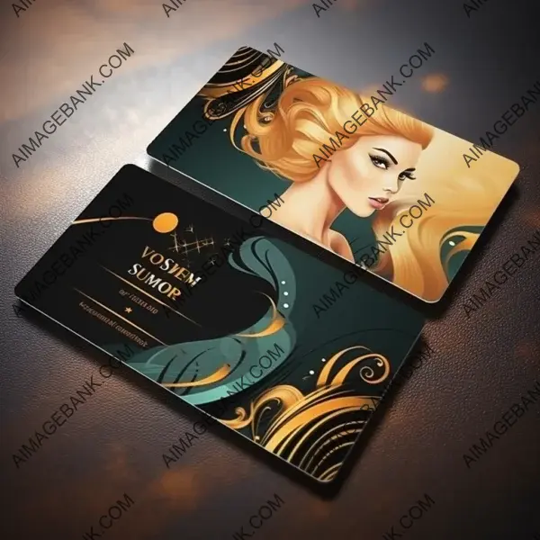 Creative business card design for modern professionals