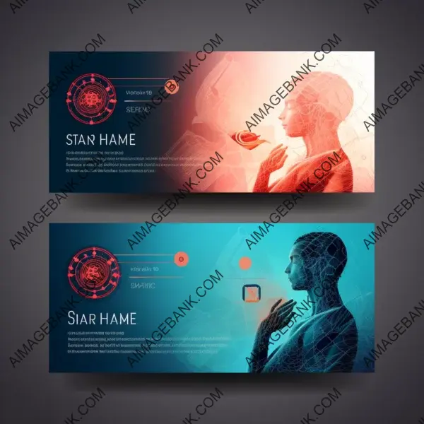 Relaxing and rejuvenating shiatsu massages business card ad vector