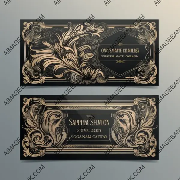 Creative and stylish tattoo and piercing business card ad vector