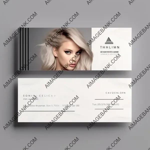 Unlock Your Potential: Design Your Business Card Using Our Minimal Elegant Hai Template